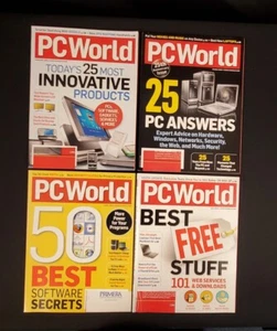 PC World Lot of 4 Magazines - February March April May 2008 - Picture 1 of 3