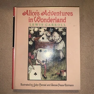 Alice’s Adventures In Wonderland by Lewis Carroll 1988 Longmeadow Press Gutmann - Picture 1 of 13