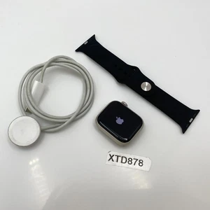 Apple Watch Series 7 41mm Aluminum Starlight (Unlocked) A2475 - Fair Condition - Picture 1 of 6