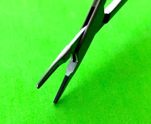 Millennium Surgical TC 6-1/2" Ryder Needle Holder, Str jaw - Picture 1 of 5