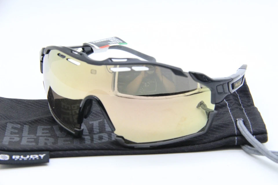 НОВЫЙ RUDY PROJECT CUTLINE 420 SP 63-42 ЧЕРНЫЙ ПОДЛИННЫЙ СОЛНЦЕЗАЩИТНЫЕ ОЧКИ С МЕШОЧКОМ 139-127 - Изображение 1 из 4