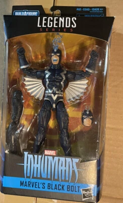 MARVEL LEGENDS BLACK BOLT FIGURE MOC VHTF BLACK BOLT FIGURE INHUMANS - Image 1 of 2