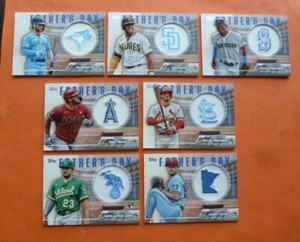 2023 Topps Series 2, Father's Day Team Patch, Complete Your Set, U-Pick