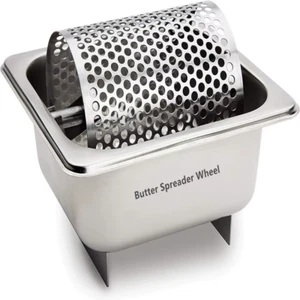 Butter Wheel for Evenly Spread Butter Stainless Steel Melted Butter Dispenser Bu - Picture 1 of 12