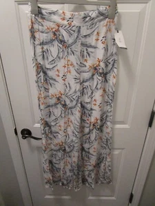 RIP CURL DIAMOND BAY PANTS IN FLORAL LIGHT BLUE SIZE LARGE NEW - Picture 1 of 4