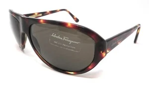 OCCHIALI DA SOLE SALVATORE FERRAGAMO 2026 132/63  NUOVI ORIGINAL VINTAGE DONNA - Imagen 1 de 4