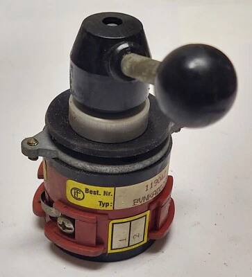 Small Drum Switch 119042 BVNKADD22K Made in Germany 20Amp at 220VAC Stackable - Image 1 of 4