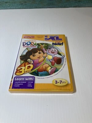 Fisher Price IXL Learning System "Dora The Explorer With 3D Game Glasses NIP - Image 1 of 3