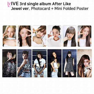 IVE 3rd Single Album After Like Jewel Case Version Photocard Folded Poster KPOP • 4.99$