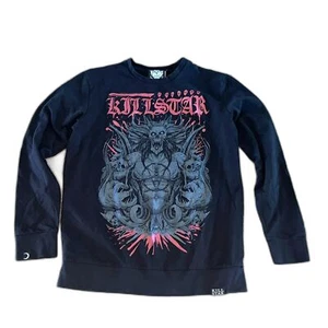 KILLSTAR Men's 9th Gate Rob Zombie Graphic Goth Long Sleeve T-Shirt Black Sz 2XL - Picture 1 of 7