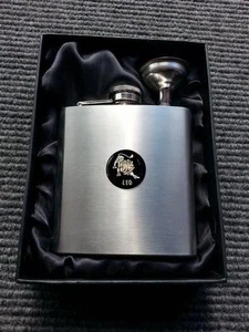 Signo de Estrella del Zodiaco Astrología LEO Frasco de Cadera Cepillado Acero Inoxidable Idea de Regalo - Imagen 1 de 2