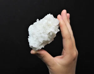 Atemberaubende 1-2" natürliche klare Quarzkristall Cluster (Edelstein Drusen aus Brasilien) - Bild 1 von 12