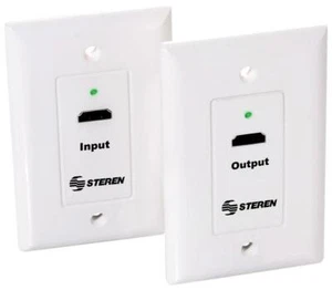 Steren HDMI over Category-6 Extender Wall Plates (Pair) - Picture 1 of 1