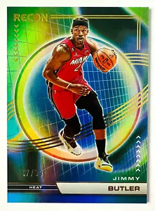 2022-23 Panini Recon Jimmy Butler GREEN Parallel Card SP #/99 Heat Star! - Bild 1 von 3