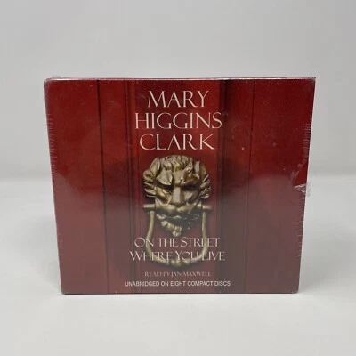 On The Street Where You Live - Mary Higgins Clark (CD, 2001) Brand New Sealed - image 1 of 4
