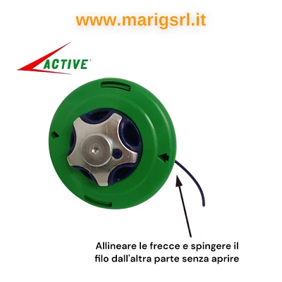 TESTINA Decespugliatore ACTIVE 130 BATTI e VAI carica rapida attacco UNIVERSALE - Immagine 1 di 4