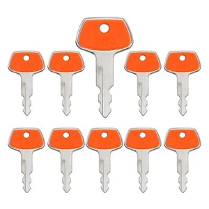 10X New Case S450 Equipment Ignition Keys fits Linkbelt JCB Sumitomo Excavator - Picture 1 of 5