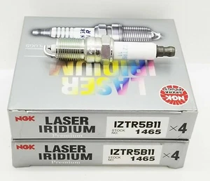 8 Plugs NGK LASER IRIDIUM Spark Plugs IZTR5B11 / 1465 - Picture 1 of 3