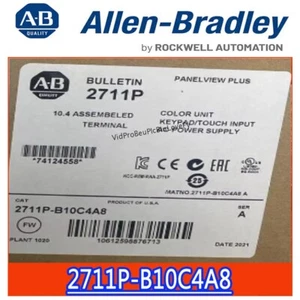 Allen Bradley 2711P-B10C4A8 Touch Screen Brand New Seal stock Free shipping - Picture 1 of 4