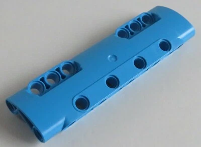 LEGO Technic - Paneel 11 x 3 mit 10 Pin Löchern, gebogen, dunkel azur # 11954 - Bild 1 von 2