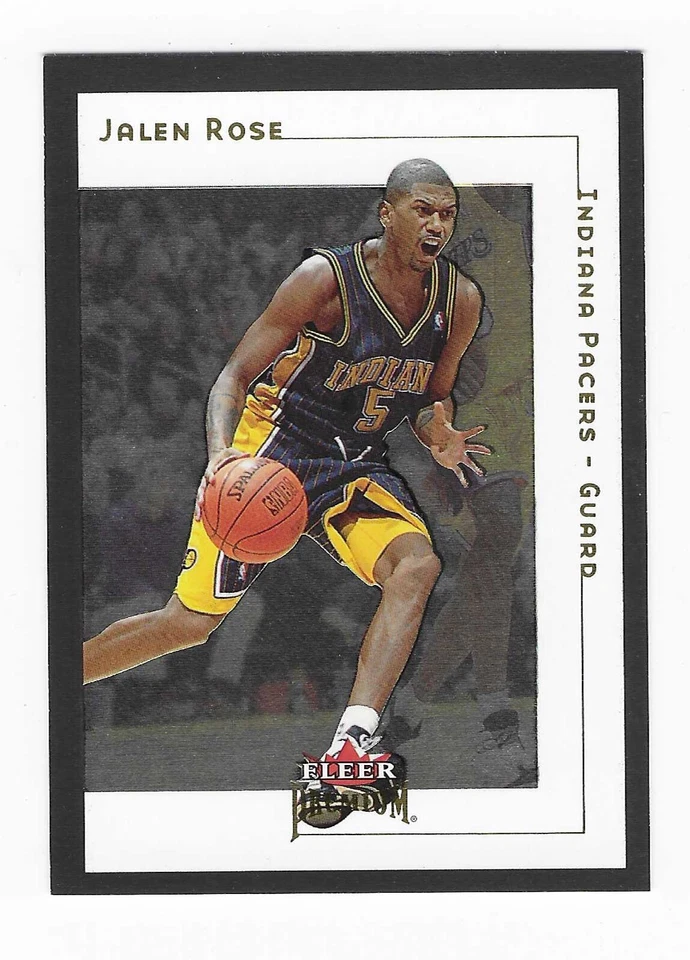 2001-02 Fleer Premium Jalen Rose Indiana Pacers Basketball Card #149 - Image 1 of 2