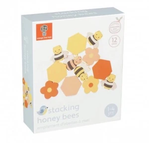 Orange Tree Toys Stacking Honey Bees - Picture 1 of 2
