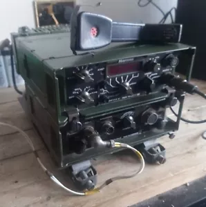 RADIO VEHÍCULO MARCONI CIMITAR V EJÉRCITO MILITAR VHF FM - Imagen 1 de 4