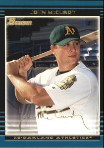 2002 Bowman Draft Gold #BDP26 John McCurdy