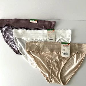 NEW Warners No Pinching,No Problems Bikini Panties L/7 Multi-Color NWT - Picture 1 of 3