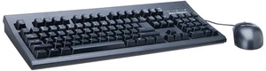 Combo 104KEY PS2 Keyboard & Optical Scroll Mouse Black Pc - Picture 1 of 1