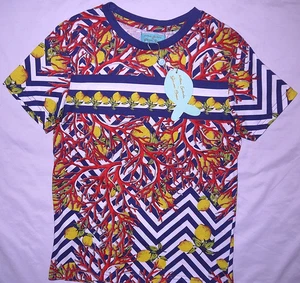 Jugend-T-Shirt Amtica Santoria von Giacomo Cinque Designer Größe 8 neu mit Etikett - Bild 1 von 4
