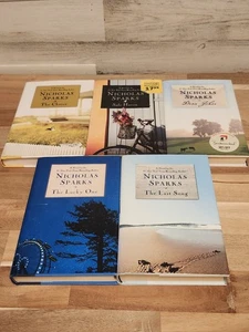 Nicholas Sparks Books Lot of 5 Hardcover 1st Editions  - Bild 1 von 15