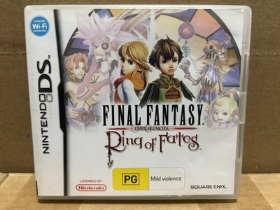 Final Fantasy Crystal Chronicles: Ring of Fates Nintendo DS (2008) Inc Manual - Image 1 of 4