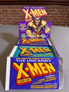 1992 X-Men Sealed Pack x 1 Impel Jim Lee Art Hologram Chase FREE SHIPPING - Picture 1 of 5