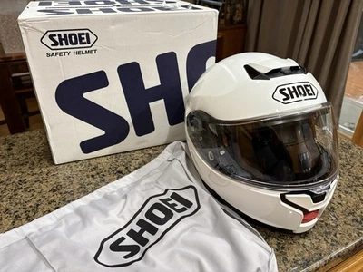 Shoei Neotec 3 Motorcycle Helmet White Size Medium - Image 1 of 4