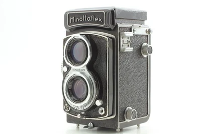 [Exc+5]  Minolta Minoltaflex iii TLR Film Camera Rokkor 75mm f/3.5 From JAPAN - Image 1 of 4