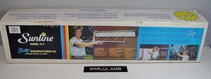 Sunline RETRACTABLE CLOTHESLINE 5 Lines for Linens & Clothes 34 Feet NEW IN BOX - Picture 1 of 5