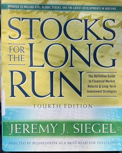 Stocks for the Long Run: Fourth Edition by Jeremy Siegel (Hardcover) SIGNED Book - Picture 1 of 2