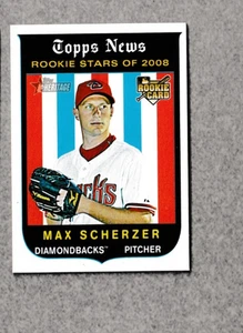 2008 Topps Heritage #519 Max Scherzer RC Blue Jays NR MINT to MINT - Bild 1 von 2