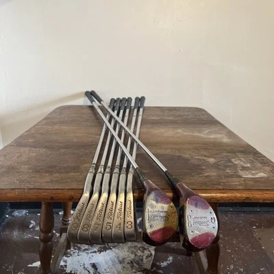 Titleist Acushnet Irons Ac-108 Set Of 8… (3-5,7-9 Irons) 3-4 Woods (see Photos) - Image 1 of 4