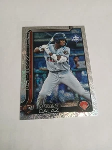 2025 Topps Pro Debut #PD-77 ROBERT CALAZ FOILBOARD 125/175 SP ROCKIES - Foto 1 di 2