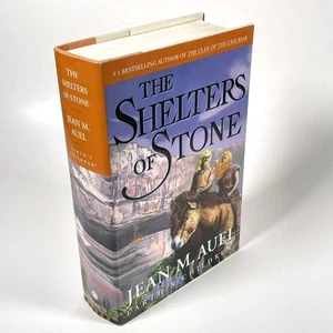 Shelters of Stone: Earth's Children by Jean M. Auel - 1st Edition HC VERY GOOD - Picture 1 of 8