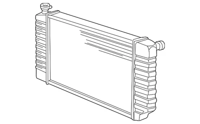 Radiador GM 52479551 genuino Foto 1 de 2