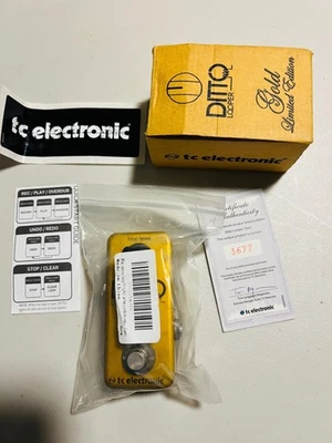 TC Electronic Ditto Looper Gold Limited Edition - Image 1 of 4