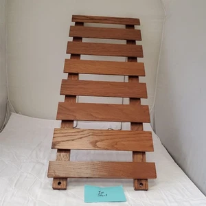 American Metalcraft Walnut 14" x 35" Walnut Bar Glass Rack - Picture 1 of 4