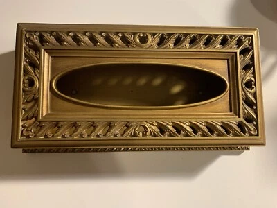 Vintage Tissue Box By Syroco - Image 1 of 3