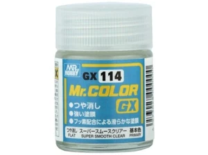 Mr.Hobby - Mr Color GX Super Suave Transparente Plano, 18 ml, GX-114 - Imagen 1 de 1