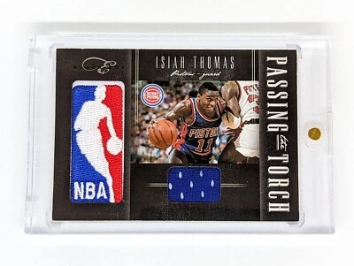 2010-11 Elite Black Box Passing the Torch Materials Isiah Thomas Ben Gordon /99 - Image 1 of 2