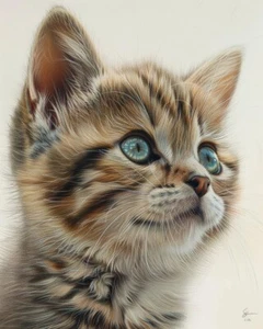 Diversas obras maestras maullido 8x10 impresiones de arte para gatos bellas artes felinas 21700733 - Imagen 1 de 1