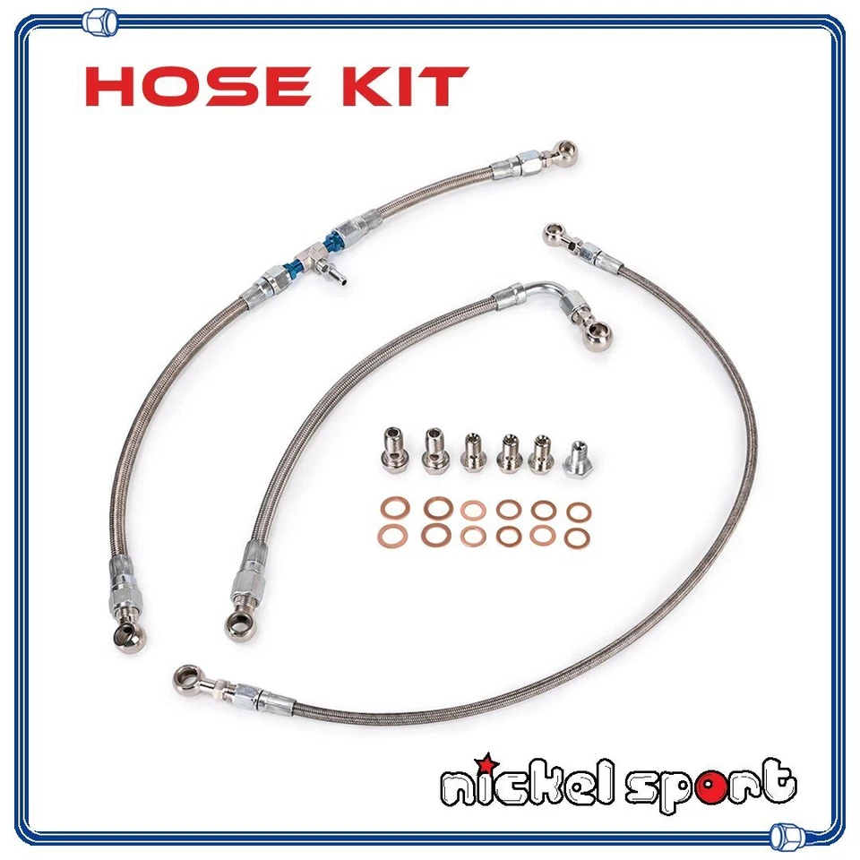 Kit de línea de agua de aceite turbo para SAAB 9000 Aero B202 B204 B234L TD04HL 15G 15T Foto 1 de 1